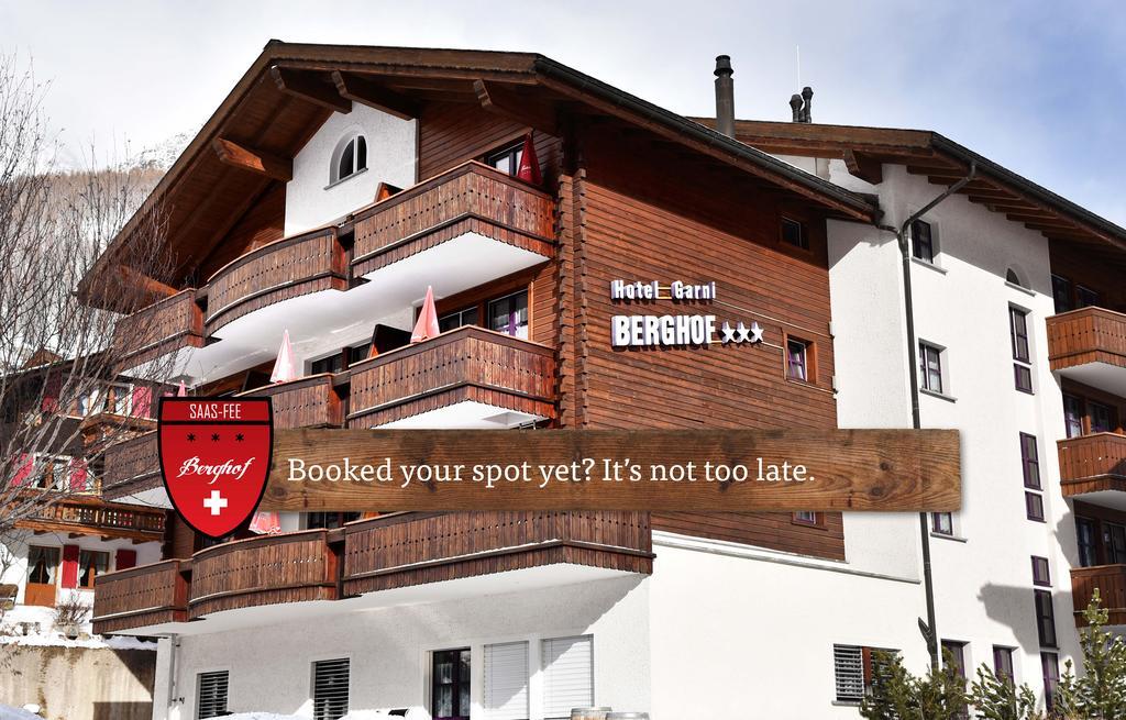 Berghof Garni - The Dom Collection Bed & Breakfast Saas-Fee Exterior photo