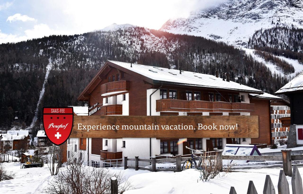 Berghof Garni - The Dom Collection Bed & Breakfast Saas-Fee Exterior photo